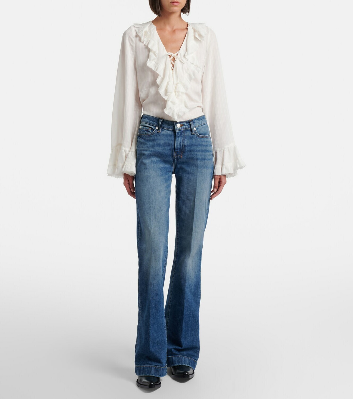 7 For All Mankind Dojo flared jeans