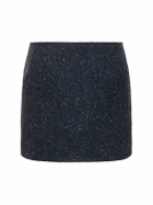 DESIGNERS REMIX Amalia Wool Blend Mini Skirt
