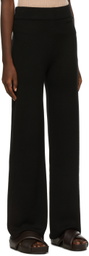 Max Mara Leisure Black Wool Lalla Lounge Pants