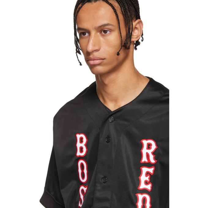 Marcelo Burlon County of Milan Black Boston Red Sox Edition