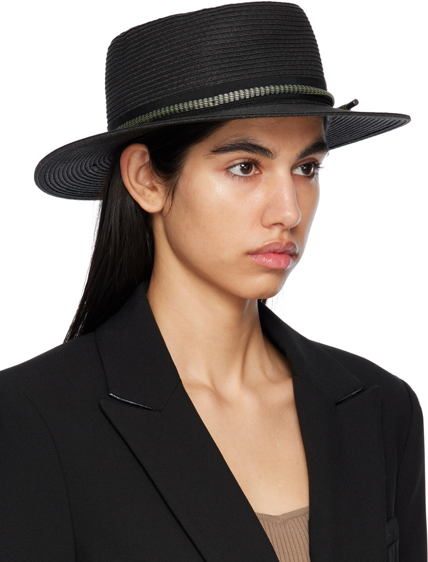 rag & bone Black Somer Beach Hat Rag and Bone