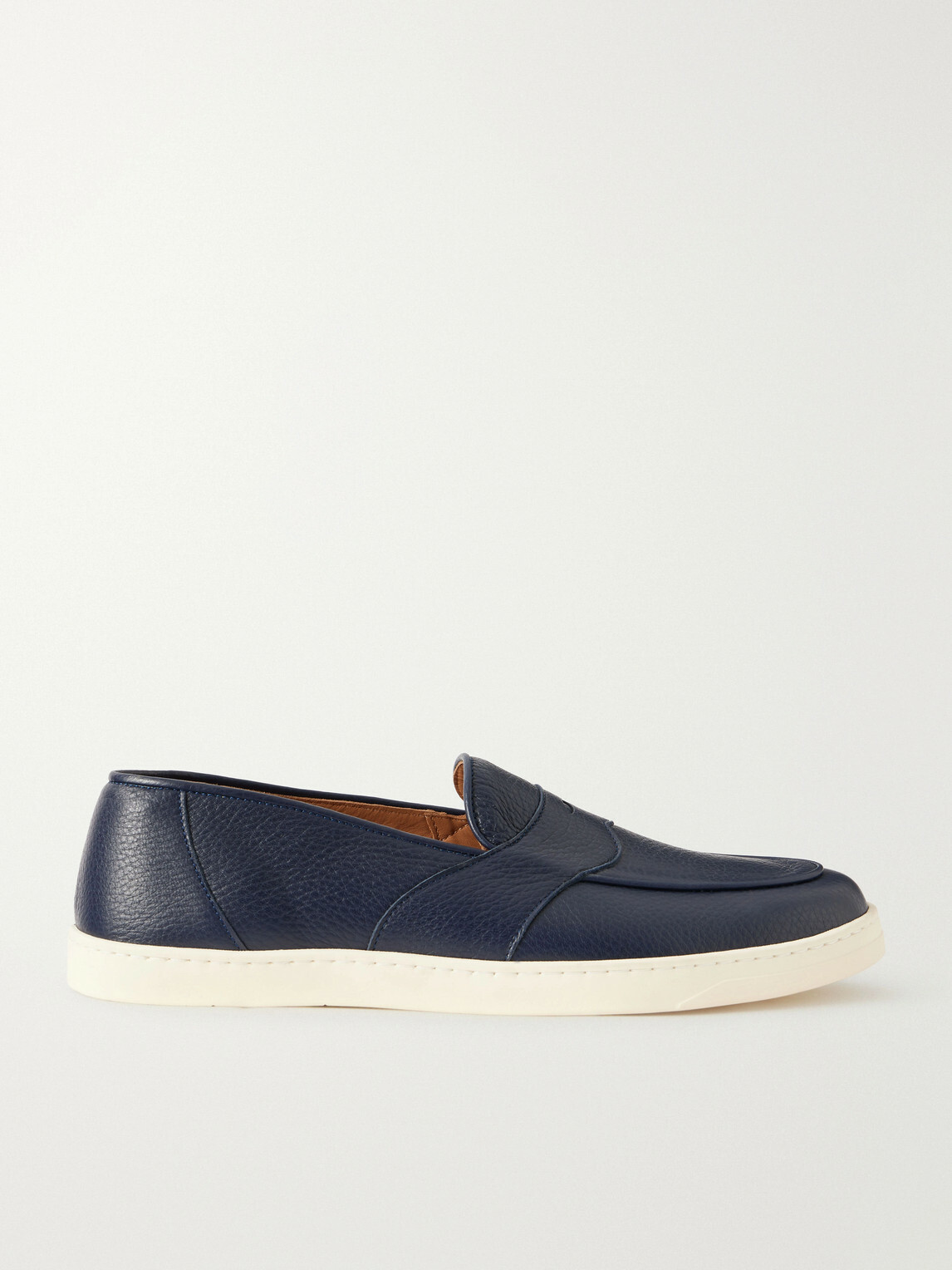 George Cleverley - Joey Deerskin Penny Loafers - Blue