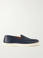 George Cleverley - Joey Deerskin Penny Loafers - Blue