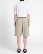 Roberto Collina Womens Shorts & Bermuda Shorts Sand