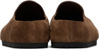 Birkenstock Brown Regular Amsterdam Wrapped Loafers