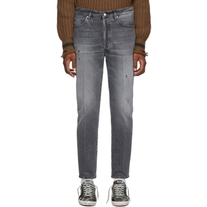 Photo: Golden Goose Grey Happy Jeans