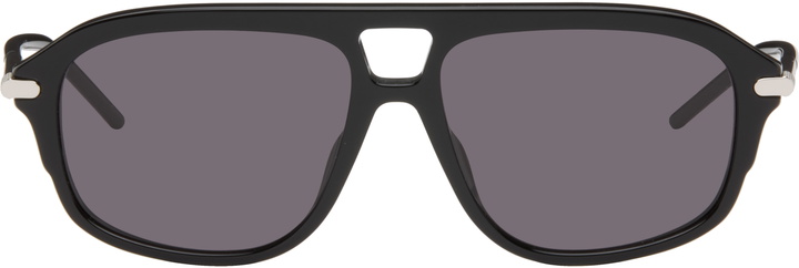 Photo: Givenchy Black GV One Aviator Sunglasses