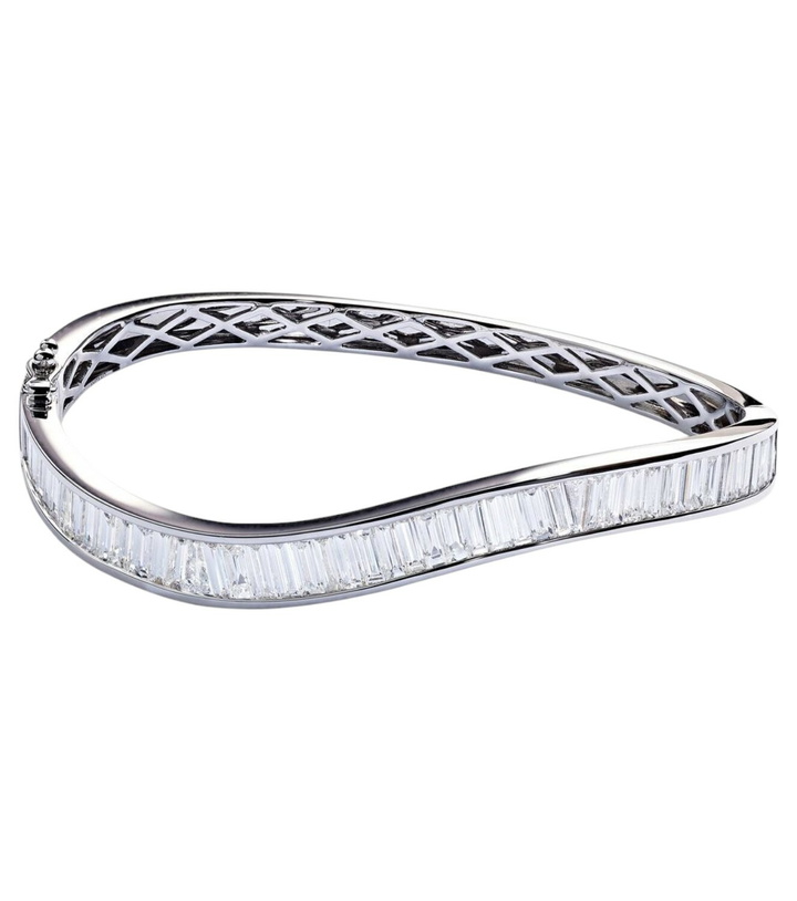 Photo: Anita Ko Saturn 18kt white gold bracelet with diamonds