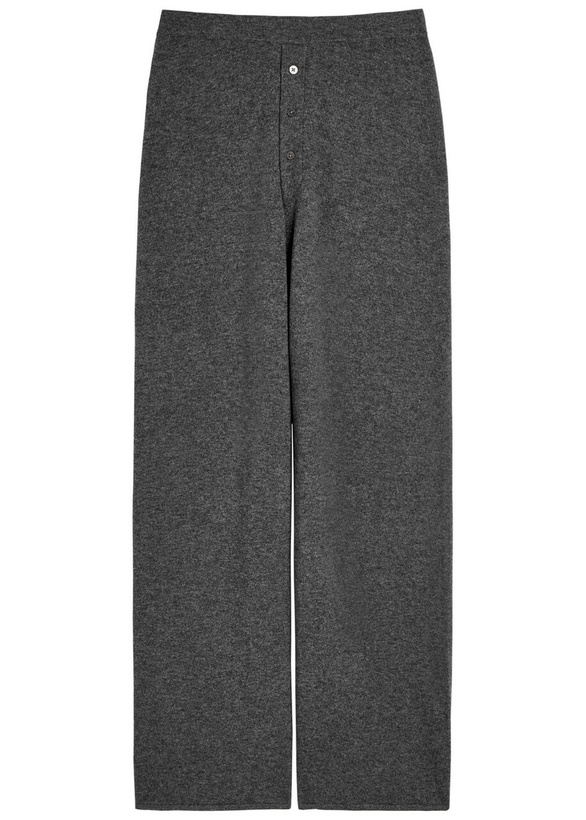 Photo: Guest In Residence Everywear Cashmere Trousers Charcoal