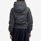 Peachy Den Women's Sandy Puffer Jacket in Graphite