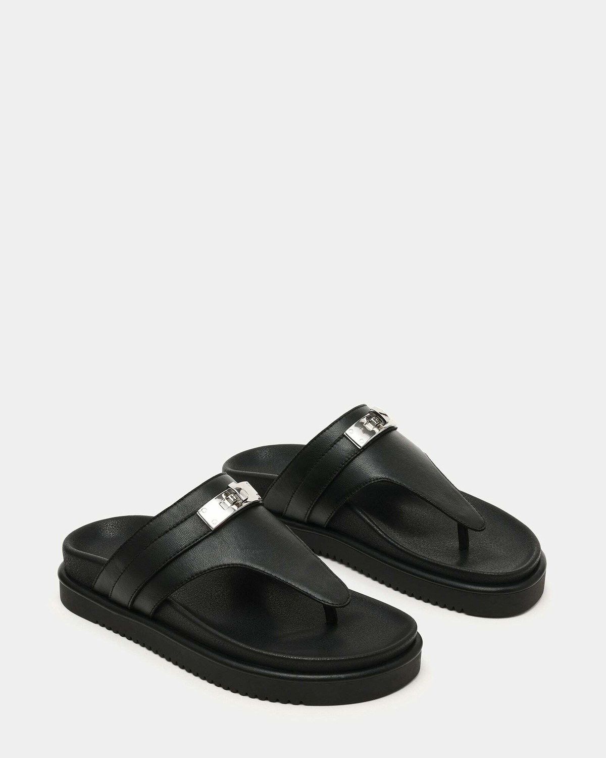 Steve Madden Tibby Sandals in Black