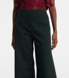 Ulla Johnson Bianca high-rise cotton wide-leg pants