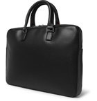 Paul Smith - Contrast-Tipped Textured-Leather Briefcase - Men - Black