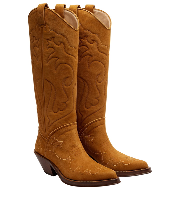 Photo: Gabriela Hearst Capitana suede cowboy boots