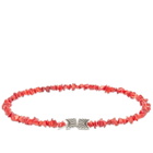 TOGA Women's Stone Choker in Red