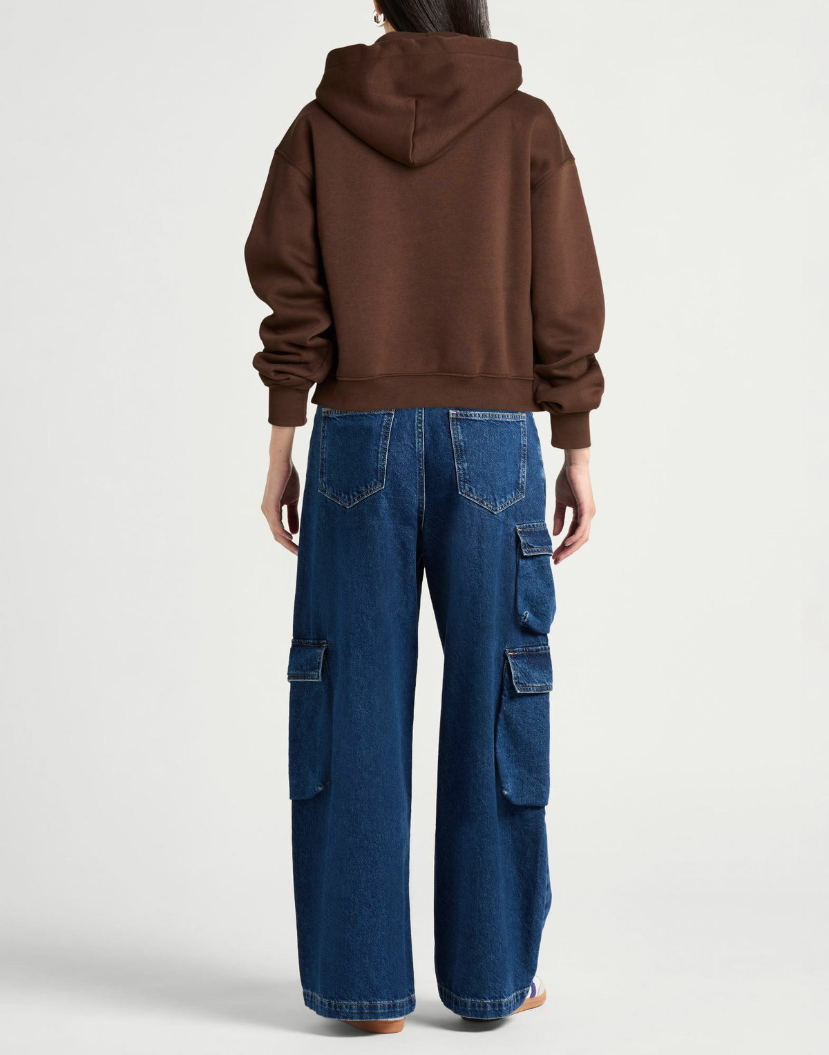 Alpha Industries Womens Sweatshirt in Brown