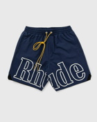 Rhude Logo Track Short Blue - Mens - Sport & Team Shorts