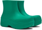 Bottega Veneta Green Puddle Boots