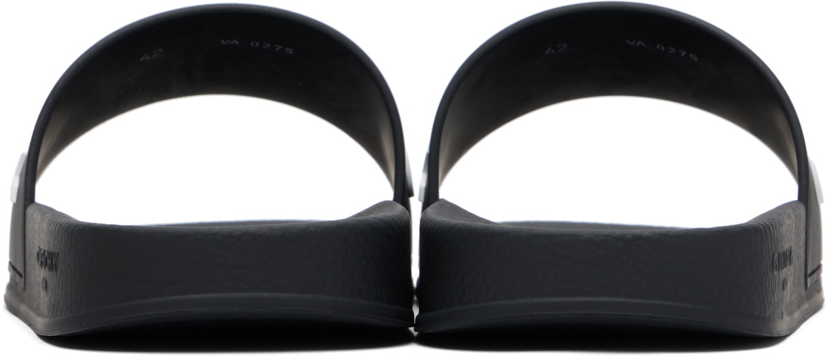 Givenchy Black Flat Pool Slides