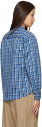 Baserange Blue Bent Shirt