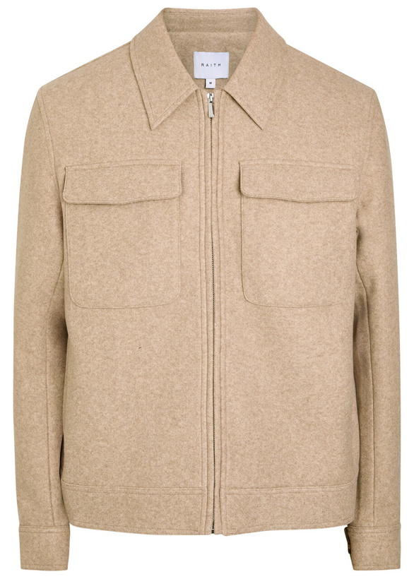 Photo: Raith Fabien Felt Jacket Taupe