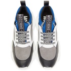 Moschino Blue Suede Teddy Run Sneakers
