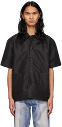 Our Legacy Black Recycled Polyester Shirt