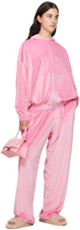Balenciaga Pink Baggy Lounge Pants