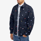 Beams Plus Men's Embroidered Boat Jacket in Navy