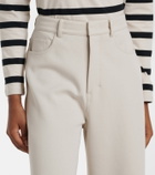 'S Max Mara Brioso cotton-blend wide-leg pants