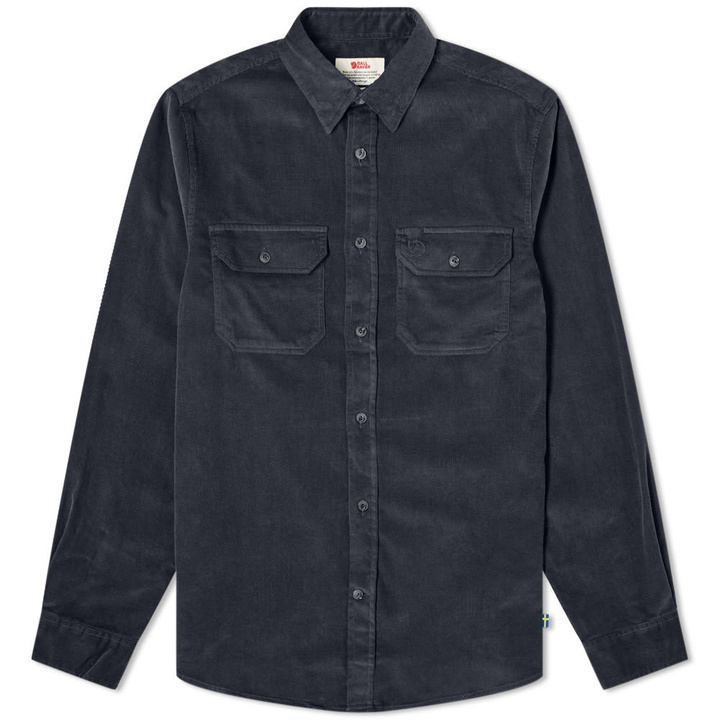 Photo: Fjällräven Övik Cord Shirt