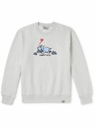 Carhartt WIP - Printed Cotton-Blend Jersey Sweatshirt - Gray