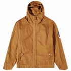 Stone Island Shadow Project Men's Short Parka Jacket in Tabacco