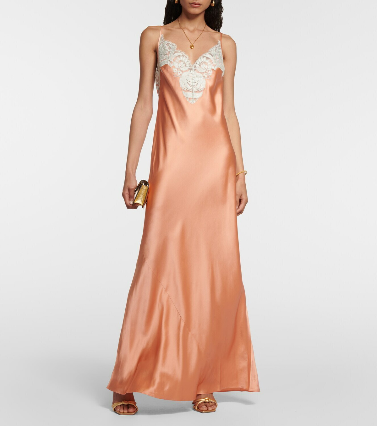 chinese dress ladies Sir The Label Danseurs Lace Slip Dress