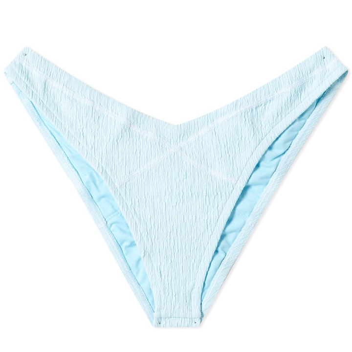 Photo: Frankies Bikinis Women's Enzo Crinkle Bottom in Ice Blue