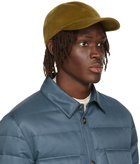 Loro Piana Khaki Cashmere Baseball Cap