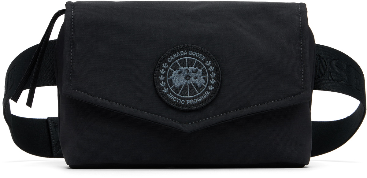Canada Goose Black Mini Waist Pack Belt Bag