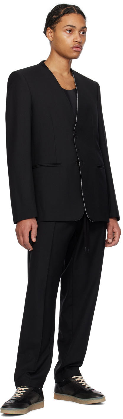 Mm6 Maison Margiela Black Trousers