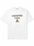 Mastermind World - Oversized Logo-Print Cotton-Jersey T-Shirt - White