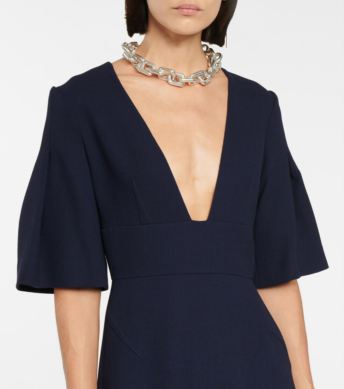 【Roland Mouret】 Botezウールクレープミディドレス Roland Mouret Botez wool crêpe midi dress Roland Mouret