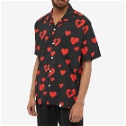 Bedwin & The Heartbreakers Men's Heart Rogers Vacation Shirt in Black