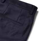 Hugo Boss - Navy Slim-Fit Virgin Wool Suit Trousers - Blue
