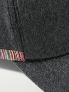 Paul Smith - Signature Stripe Cashmere and Wool-Blend Baseball Cap