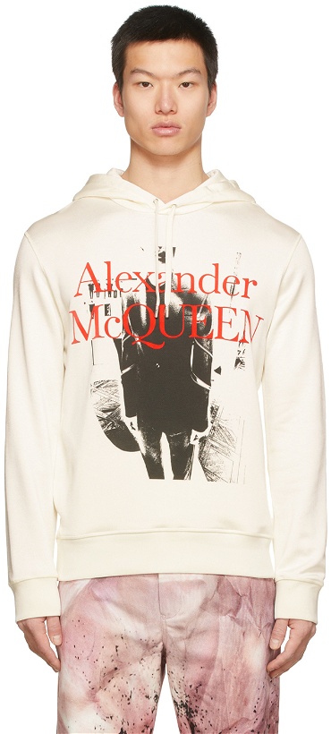Photo: Alexander McQueen Off-White Logo Graphic Hoodie