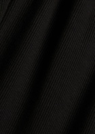 Tala 365 Ribbed Stretch-modal top Black