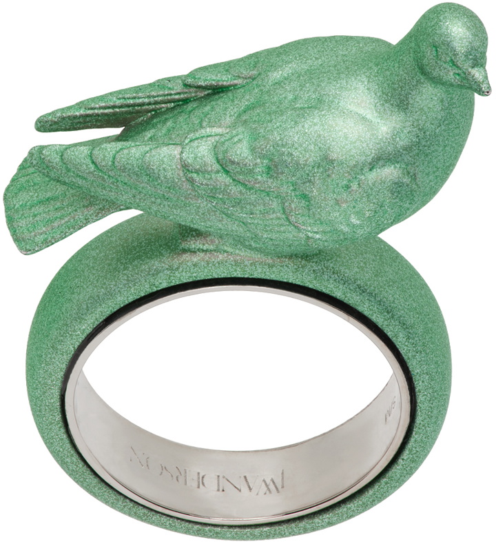 Photo: JW Anderson Green Pigeon Ring
