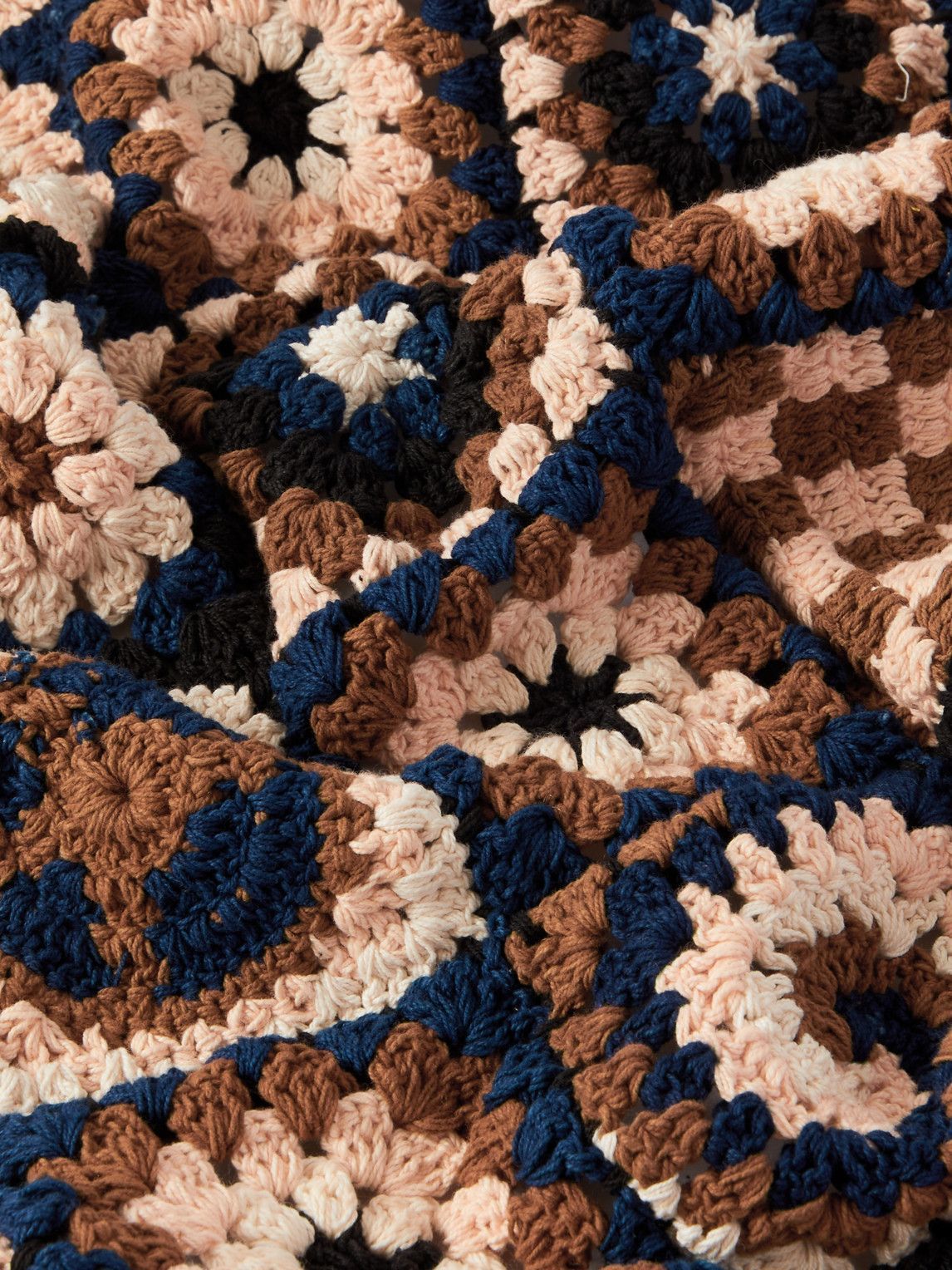 Story Mfg. - Piece Crochet-Knit Cotton Scarf Story Mfg.