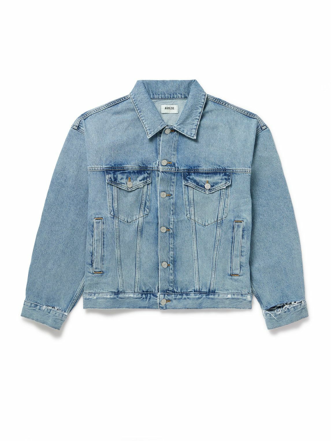 AGOLDE - Stefano Denim Trucker Jacket - Blue