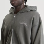 Sundays Men's Zip Hoodie in Green