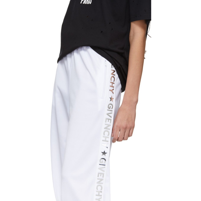 Givenchy Low-Rise Straight-Leg Quilted Cotton Track Pants - Bergdorf Goodman